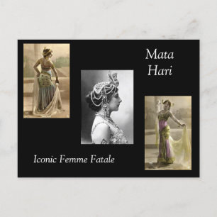 Mata Hari Postkarte