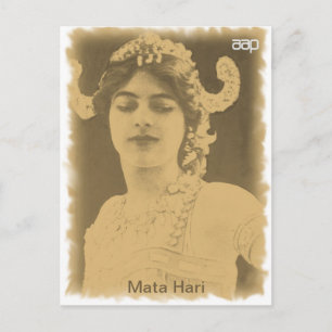 Mata Hari Postkarte