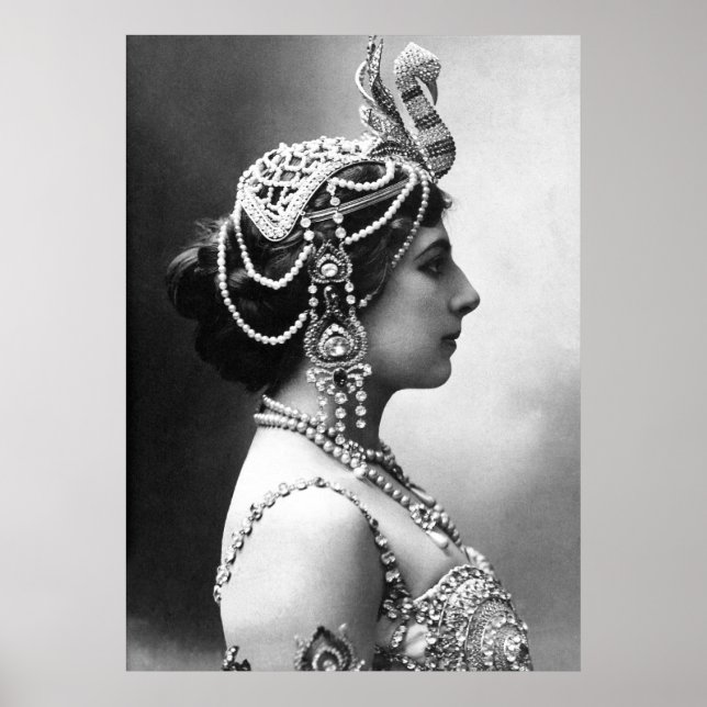 Mata Hari: "Schöne Frau, gefährliche Spy" Poster (Vorne)