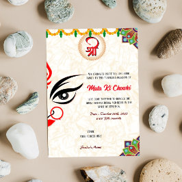 Mata Ki Chowki Goddess Durga Jagrata Einladung