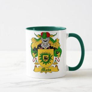 Mata Spanish Surname Familienwappen Tasse