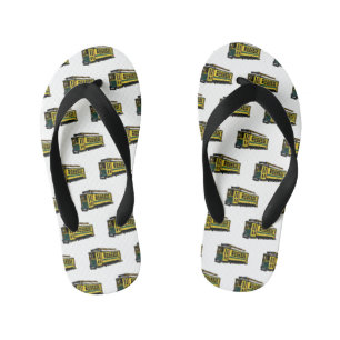 Mata Troley Cartoon Illustration Kinderbadesandalen