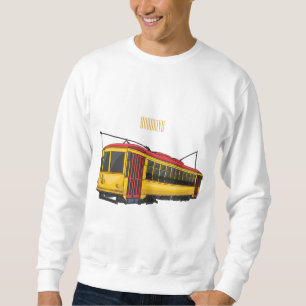 Mata Troley Cartoon Illustration Sweatshirt