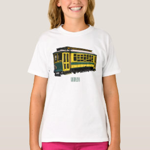 Mata-Trolley-Cartoon-Illustration T-Shirt