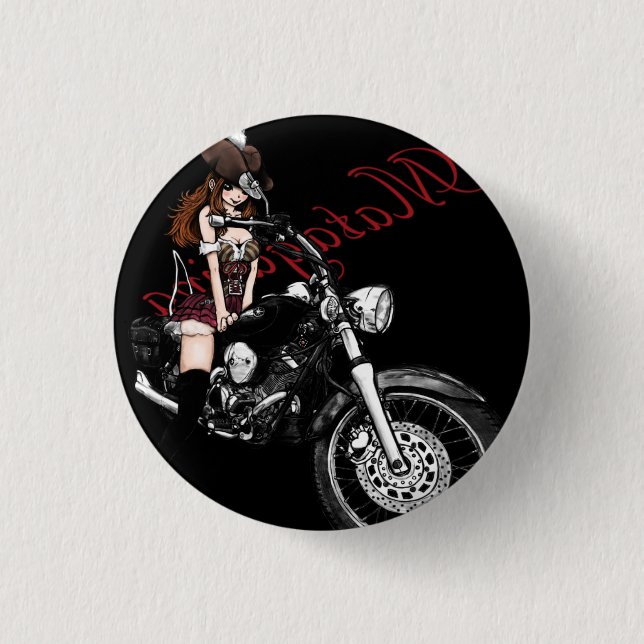 MATAGARINA～缶バッジ～ BUTTON (Vorderseite)