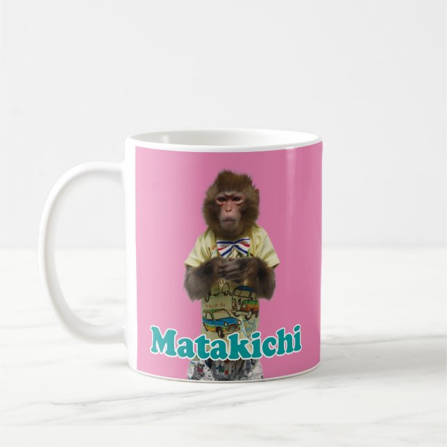 Matakichi Mug. また吉のマグカップ Kaffeetasse (Links)