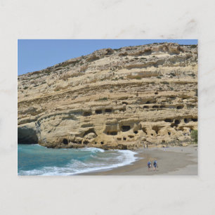 Matala Kreta Postcard Postkarte
