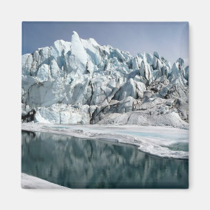 Matanuska Glacier Mouth Alaska Magnet