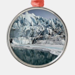 Matanuska Gletscher-Mund Alaska Ornament Aus Metall
