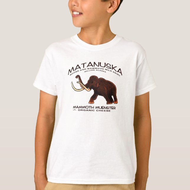 Matanuska Mammoth Münster Cheese T-Shirt (Vorderseite)