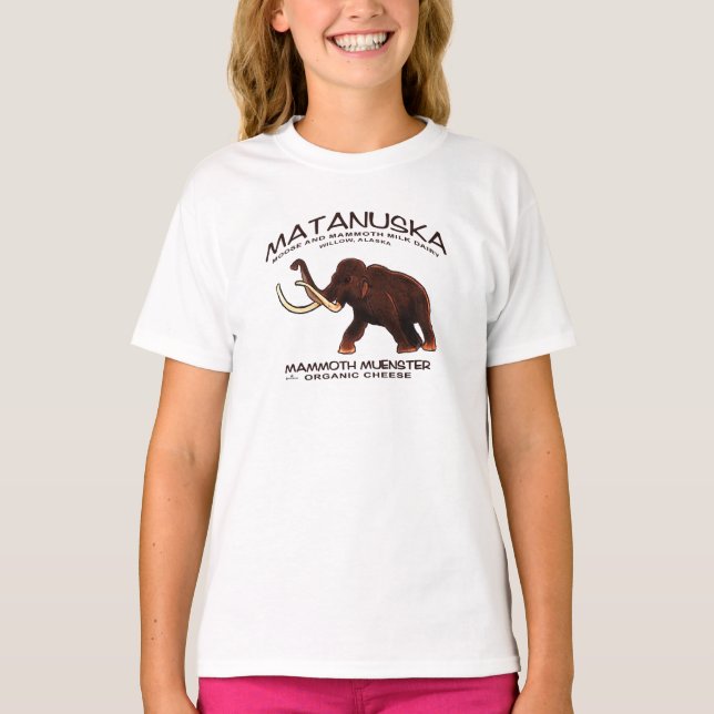 Matanuska Mammoth Münster Cheese T-Shirt (Vorderseite)