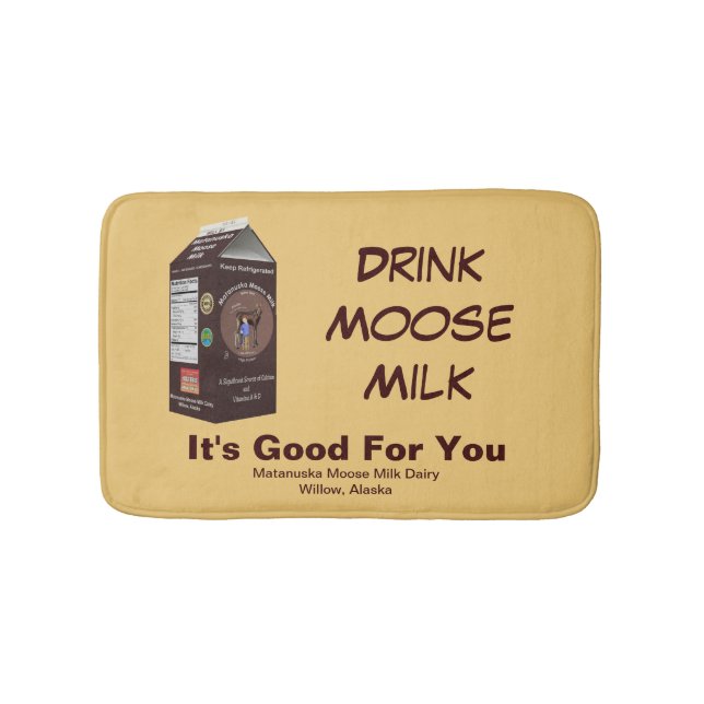 Matanuska Moose Milk Badematte (Vorderseite)