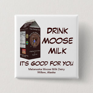 Matanuska Moose Milk Button