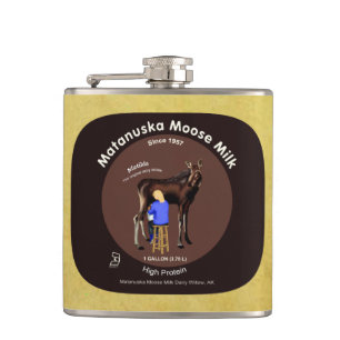 Matanuska Moose Milk Flachmann