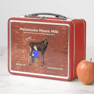 Matanuska Moose Milk Metall Brotdose