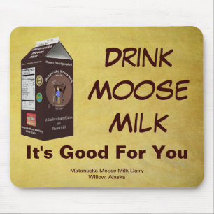 Matanuska Moose Milk Mousepad