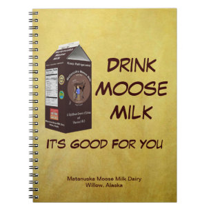 Matanuska Moose Milk Notizblock