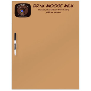 Matanuska Moose Milk Trockenlöschtafel