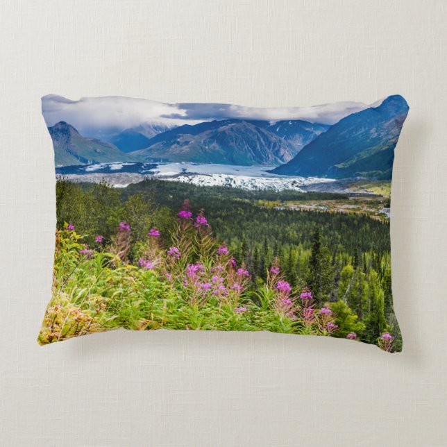 Matanuska-Tal, Südzentralalaska Dekokissen (Rückseite)