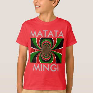 Matata Mingi Behielt es Kenyan Hakuna Matata T-Shirt