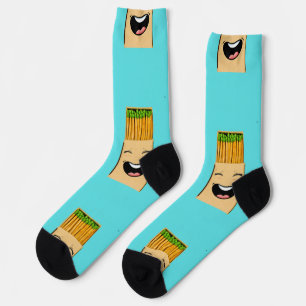 Match Boy Animes Design für Socken