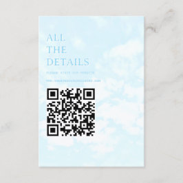 Match Made In Heaven Wedding Details  Begleitkarte