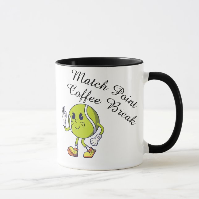 Match Point Kaffeetasse (Rechts)