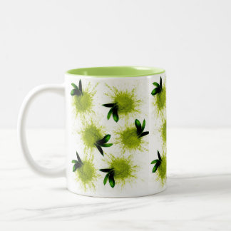 Match powder Mug Zweifarbige Tasse