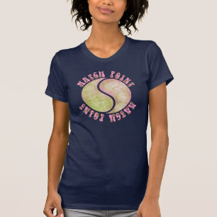 Match-Punkt-Tennis-T-Shirt T-Shirt
