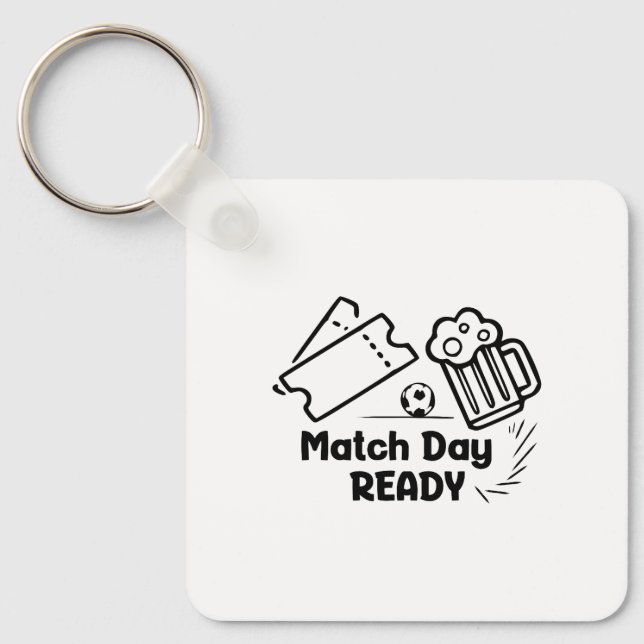 Match-Tag bereit Schlüsselanhänger (Vorderseite)