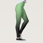 Matcha Black Ombre Leggings<br><div class="desc">Ein einfaches ombre Muster,  Farbverlauf verblassen von matcha grün bis schwarz.</div>