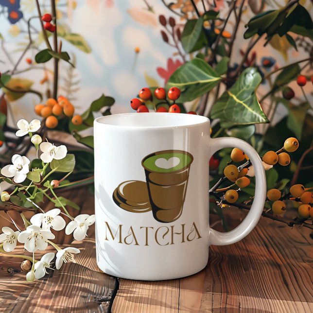 Matcha Boba Tea Kaffeetasse (Von Creator hochgeladen)