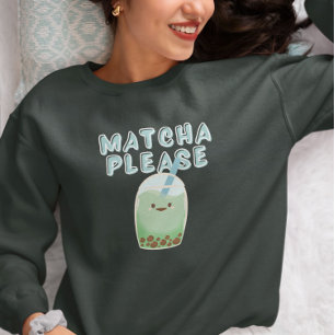 Matcha Bubble Tea Sweatshirt