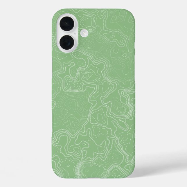 Matcha Contour Flow Case-Mate iPhone Hülle (Rückseite)