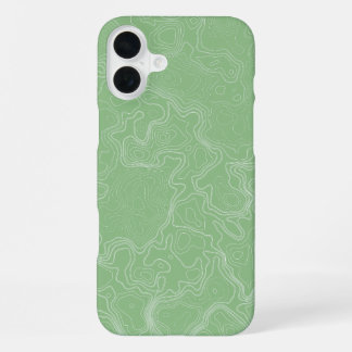 Matcha Contour Flow iPhone 16 Plus Hülle