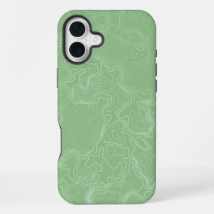 Matcha Contour Flow iPhone 16 Plus Hülle