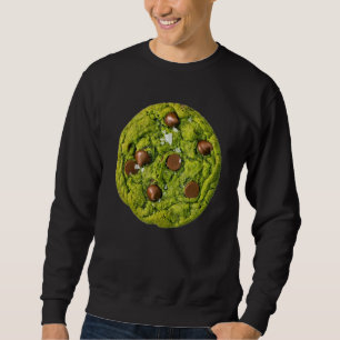 Matcha Cookie Chocolate Chip Cookie Kostüm Grün Sweatshirt