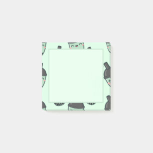 Matcha Green Tea Bubble Tee Boba Post-it Klebezettel