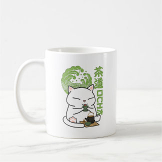 Matcha Green Tea Cat Kaffeetasse