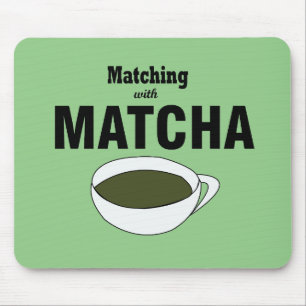 Matcha Green Tea Mousepad