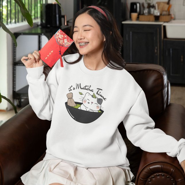 Matcha Green Tea Sweatshirt (Von Creator hochgeladen)