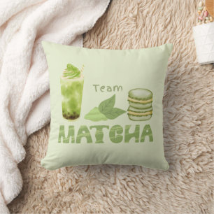 Matcha Green Tea, Team Matcha Kissen