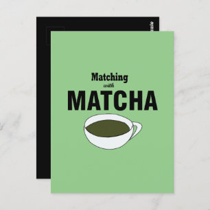 Matcha Green Tee Postkarte