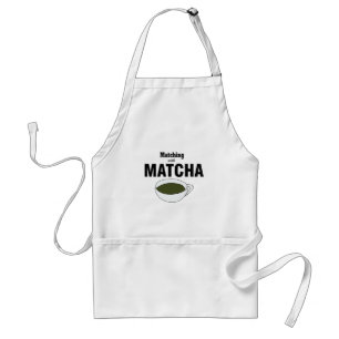 Matcha-Grüntee Schürze