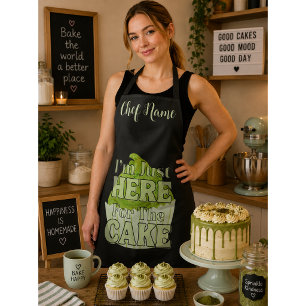 Matcha-Grüntee Schürze