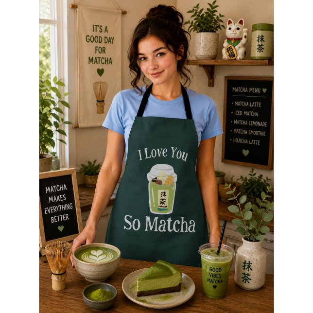 Matcha-Grüntee  Schürze (Von Creator hochgeladen)