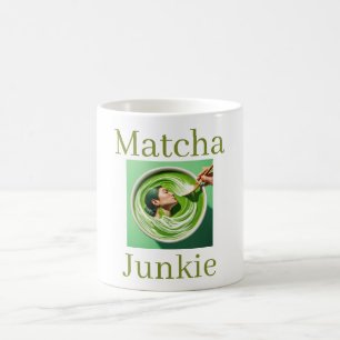 Matcha-Junkie-Kaffeetasse Kaffeetasse