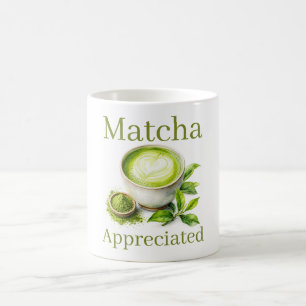 Matcha-Kaffeetasse Kaffeetasse