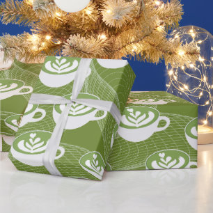 Matcha Latte Liebe Wrapping Paper Geschenkpapier