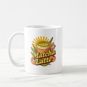 Matcha Latte Tasse, Grüner Tee Kaffeetasse
